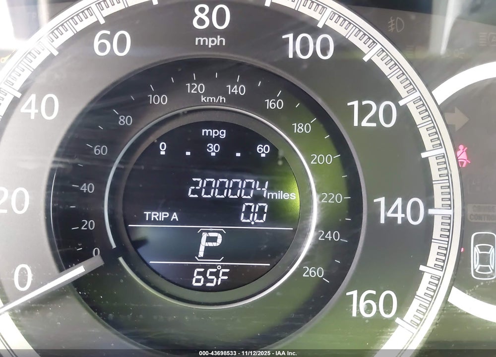 2013 HONDA ACCORD EX-L V-6 VIN: 1HGCR3F89DA006964