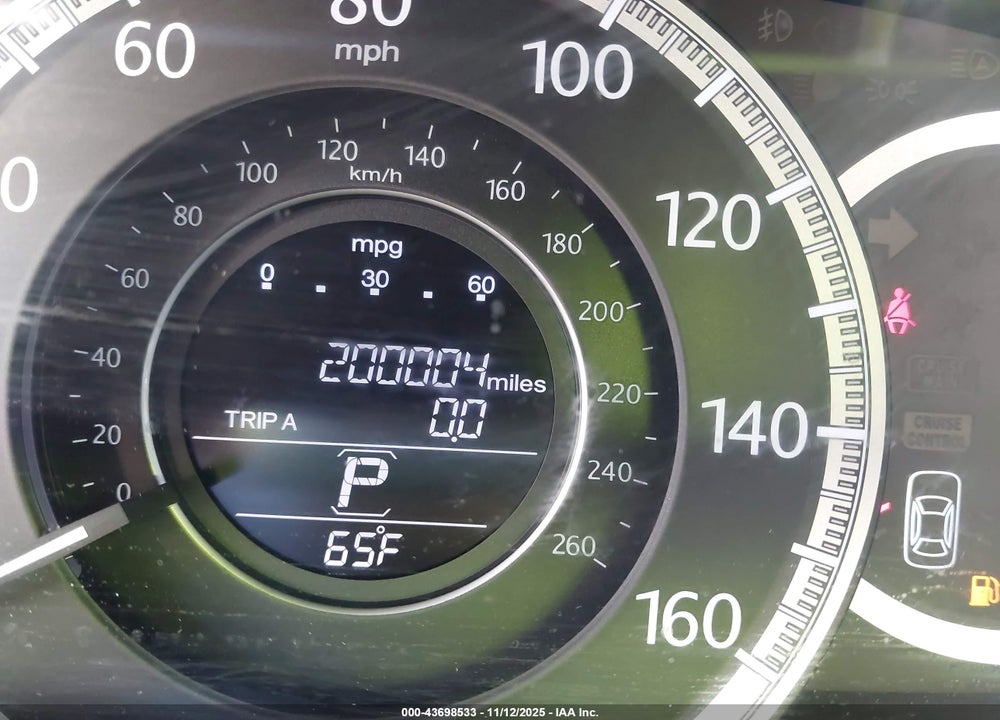 2013 HONDA ACCORD EX-L V-6 VIN: 1HGCR3F89DA006964
