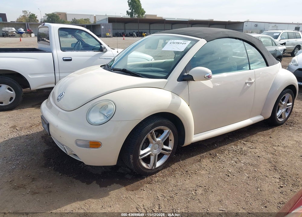 2005 VOLKSWAGEN NEW BEETLE GLS 1.8T VIN: 3VWCD31Y45M303260