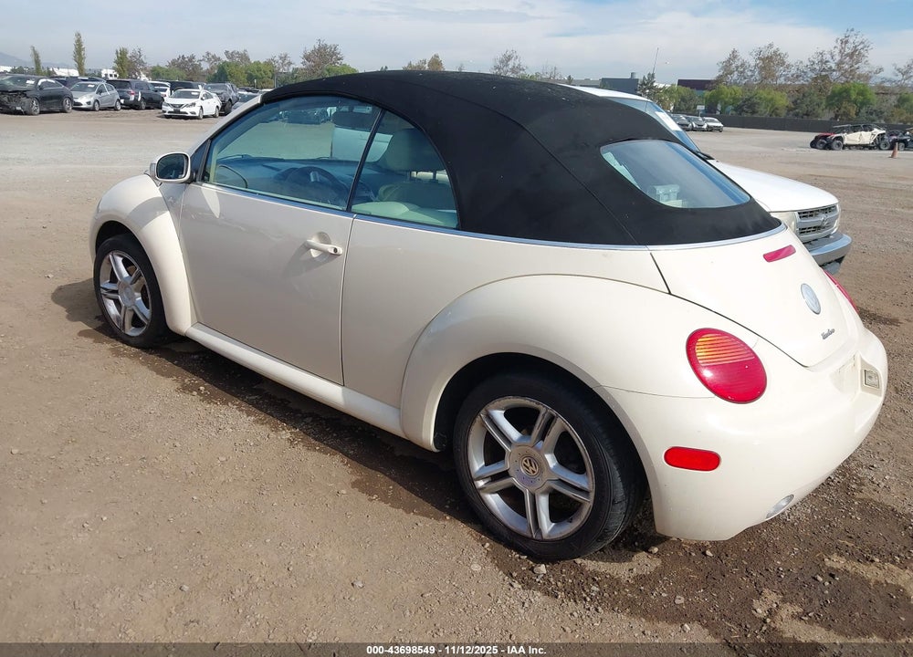 2005 VOLKSWAGEN NEW BEETLE GLS 1.8T VIN: 3VWCD31Y45M303260