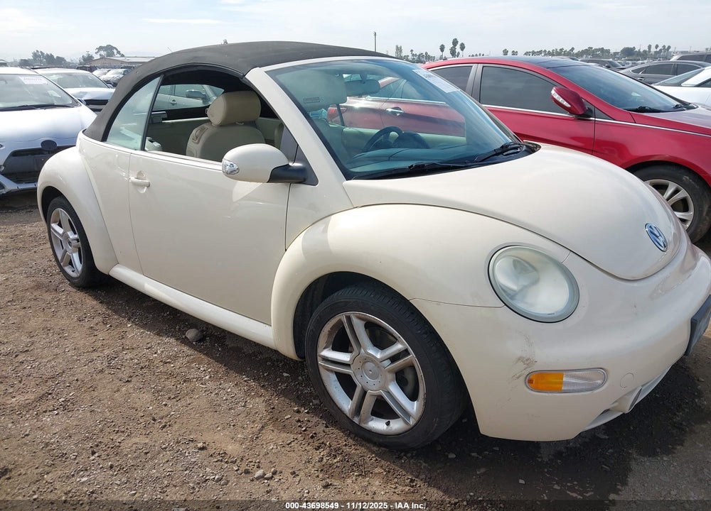 2005 VOLKSWAGEN NEW BEETLE GLS 1.8T VIN: 3VWCD31Y45M303260