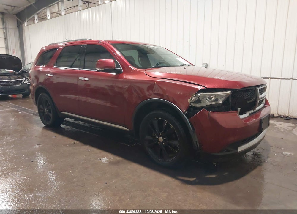 2013 DODGE DURANGO CREW VIN: 1C4RDJDG7DC658847