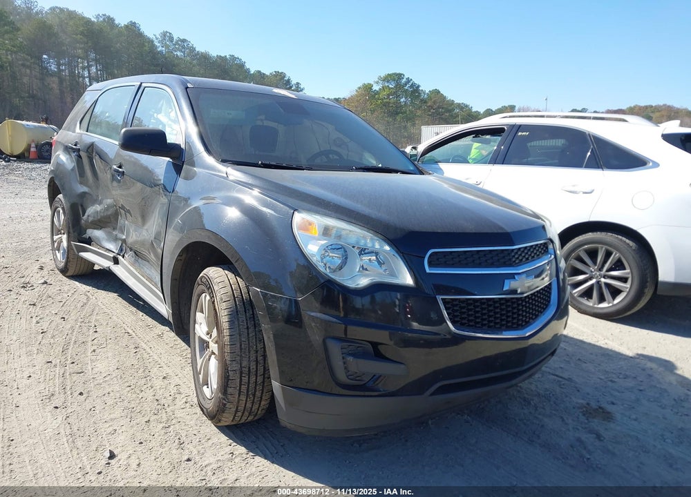 2013 CHEVROLET EQUINOX LS VIN: 2GNALBEK2D6423054