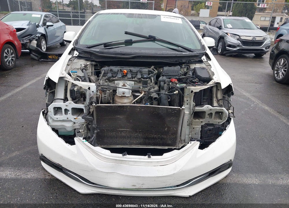 2013 HONDA CIVIC LX VIN: 19XFB2F51DE246426