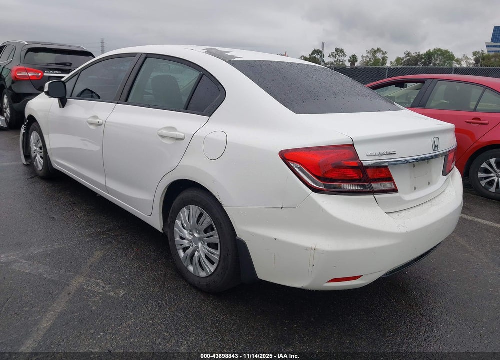 2013 HONDA CIVIC LX VIN: 19XFB2F51DE246426