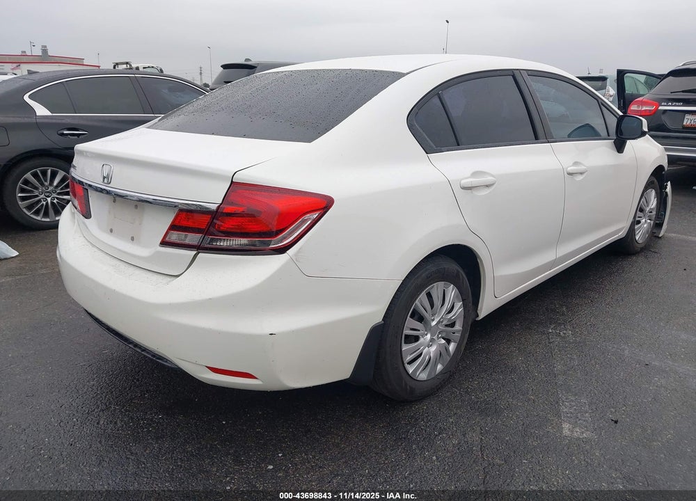 2013 HONDA CIVIC LX VIN: 19XFB2F51DE246426