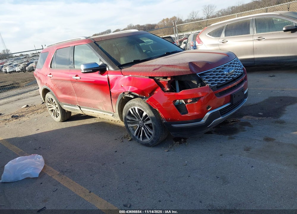2018 FORD EXPLORER PLATINUM VIN: 1FM5K8HT9JGC70815