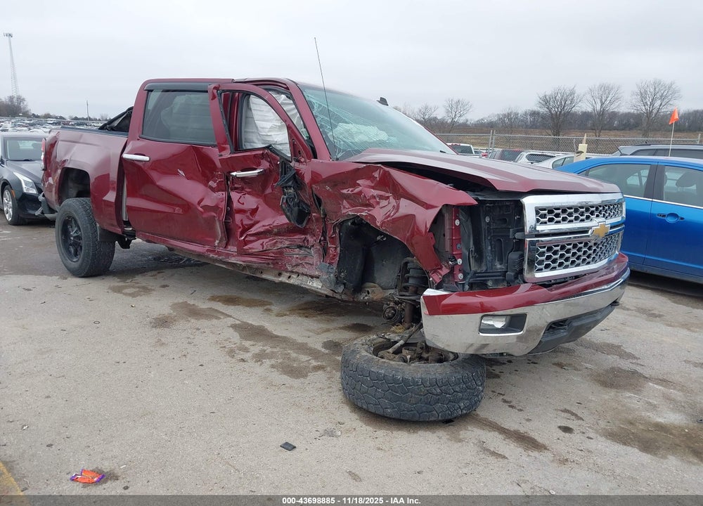 2014 CHEVROLET SILVERADO 1500 1LT VIN: 3GCUKREH2EG341336