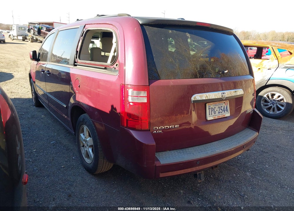 2009 DODGE GRAND CARAVAN SXT VIN: 2D8HN54X09R566284