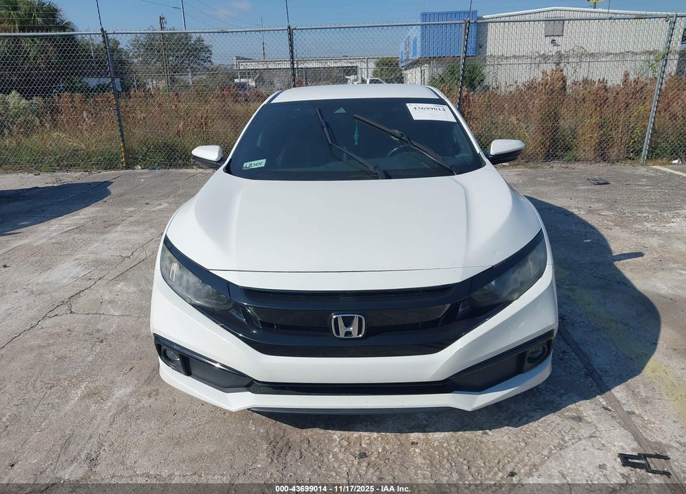 2019 HONDA CIVIC SPORT VIN: 2HGFC2E83KH550398