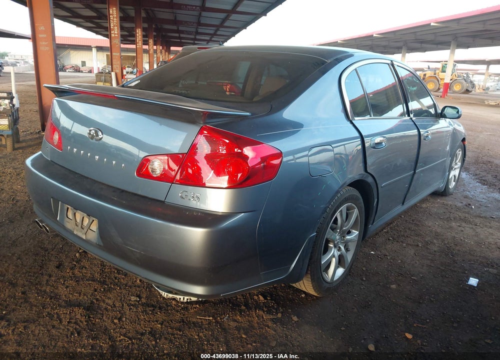 2006 INFINITI G35 VIN: JNKCV51EX6M508496