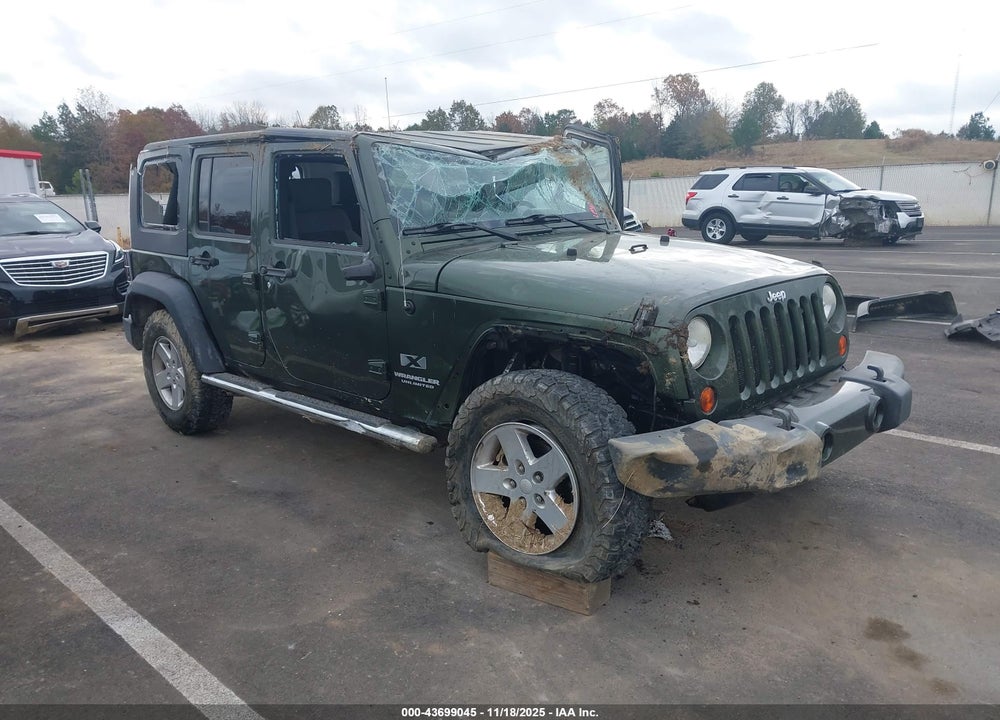 2009 JEEP WRANGLER UNLIMITED X VIN: 1J4GA39169L734043