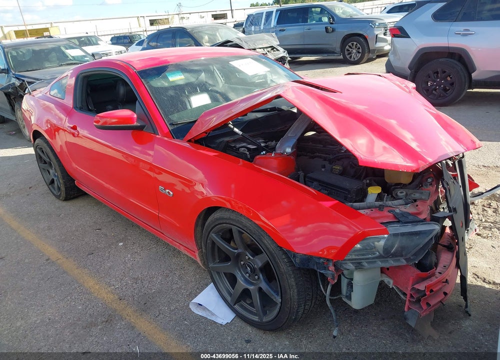 2013 FORD MUSTANG GT PREMIUM VIN: 1ZVBP8CF0D5284285