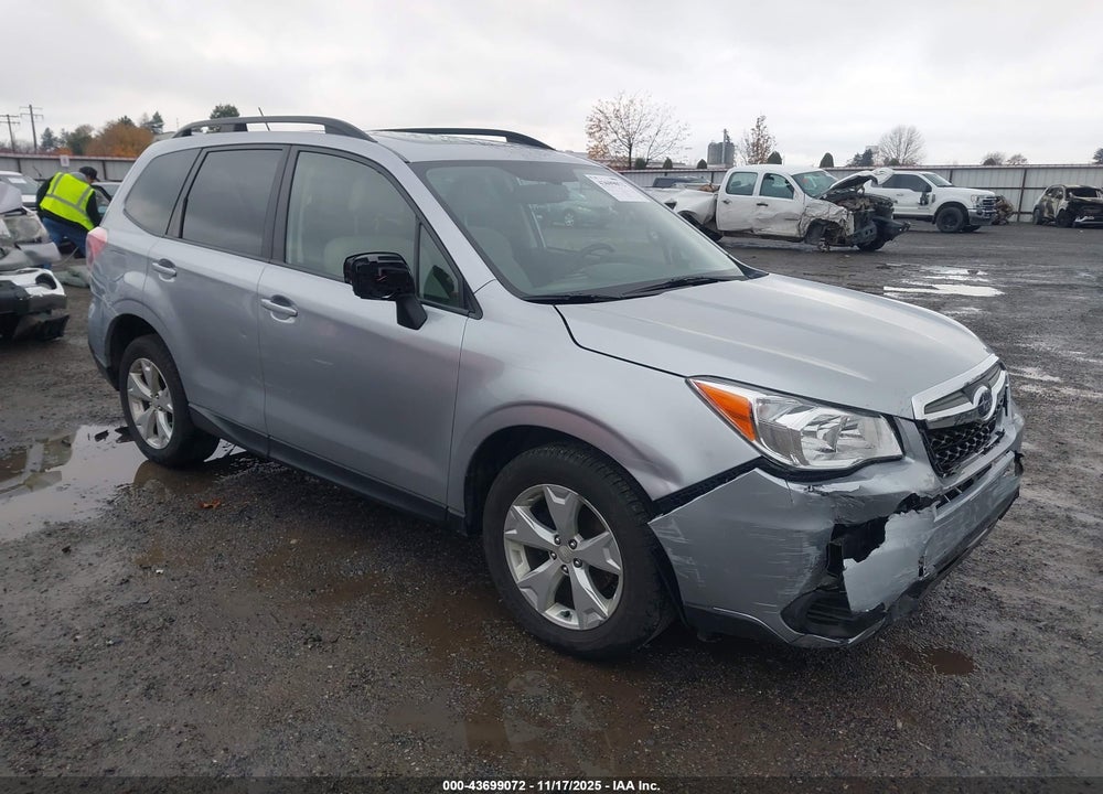 2015 SUBARU FORESTER 2.5I PREMIUM VIN: JF2SJADC5FH590613