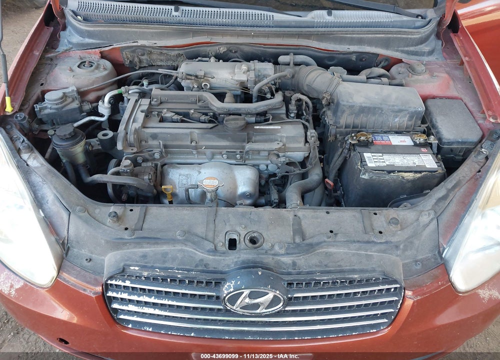 2011 HYUNDAI ACCENT SE VIN: KMHCN3AC0BU191810