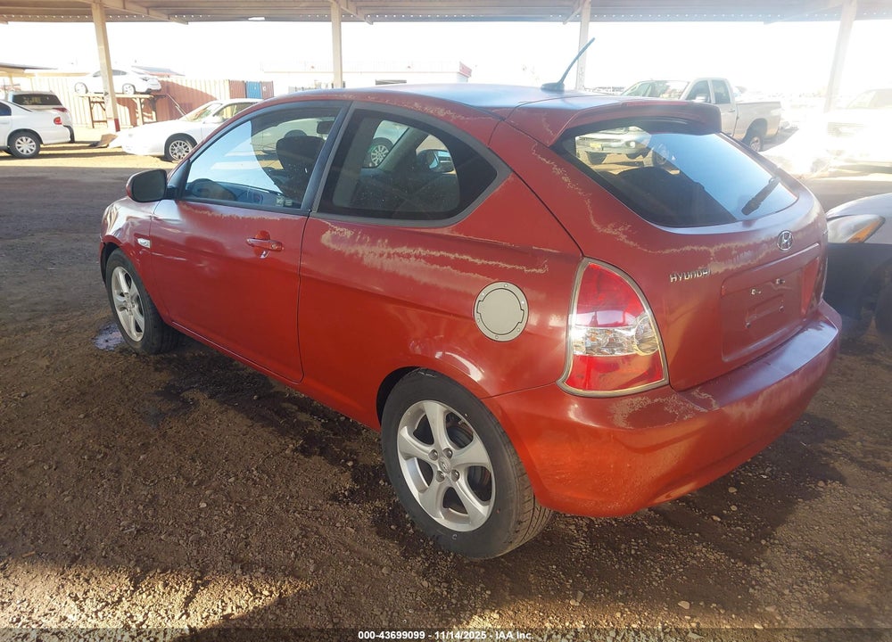 2011 HYUNDAI ACCENT SE VIN: KMHCN3AC0BU191810
