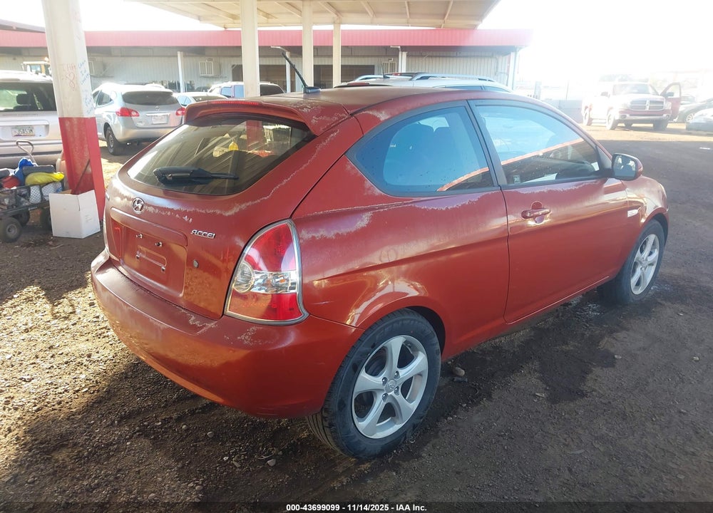 2011 HYUNDAI ACCENT SE VIN: KMHCN3AC0BU191810