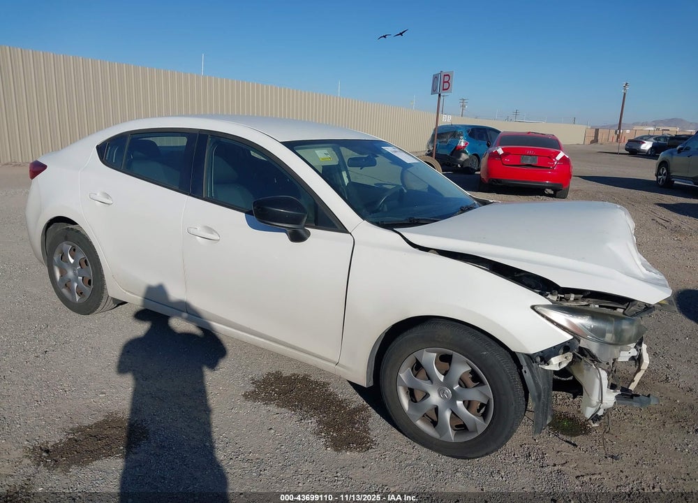 2015 MAZDA 3 I SV VIN: JM1BM1T75F1231751