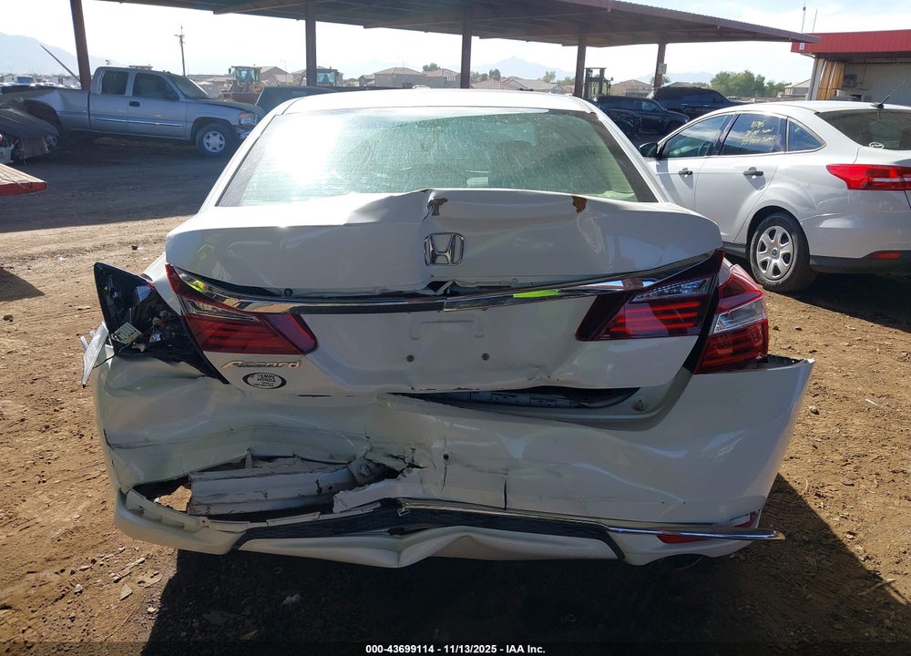 2016 HONDA ACCORD LX VIN: 1HGCR2F35GA227920