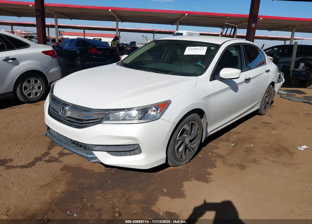 2016 HONDA ACCORD LX VIN: 1HGCR2F35GA227920