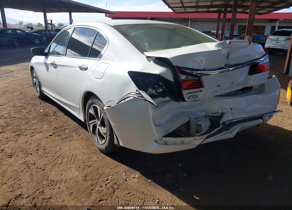 2016 HONDA ACCORD LX VIN: 1HGCR2F35GA227920