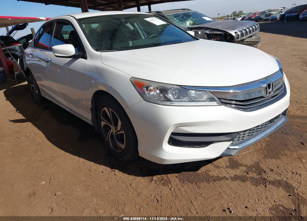 2016 HONDA ACCORD LX VIN: 1HGCR2F35GA227920