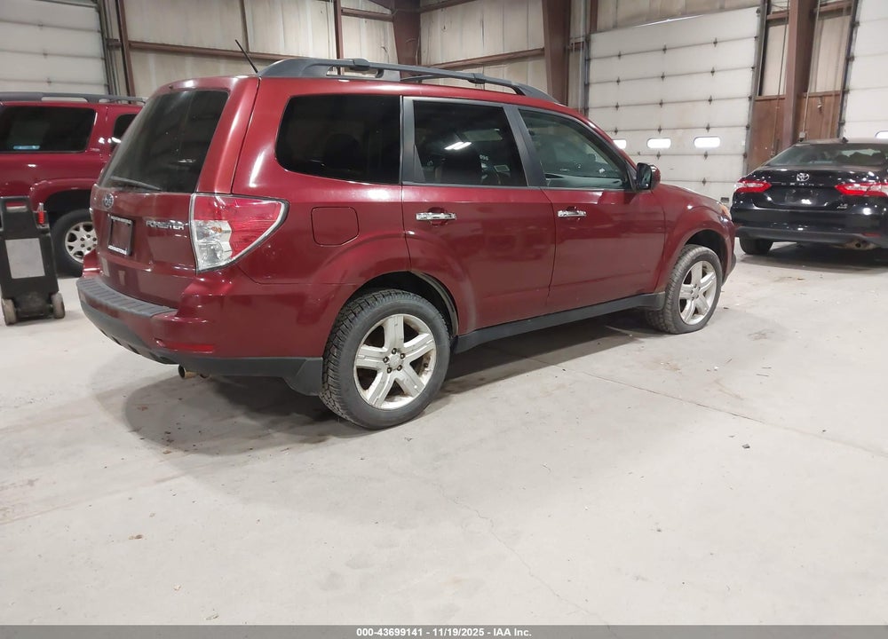 2009 SUBARU FORESTER 2.5X LIMITED VIN: JF2SH64639H747031