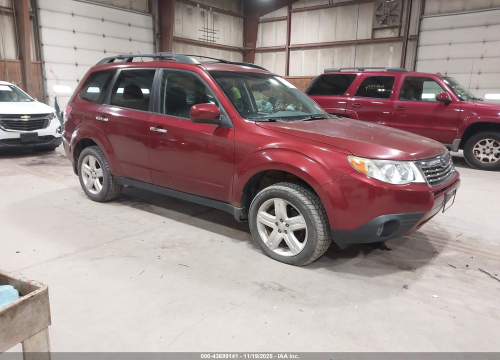 2009 SUBARU FORESTER 2.5X LIMITED VIN: JF2SH64639H747031