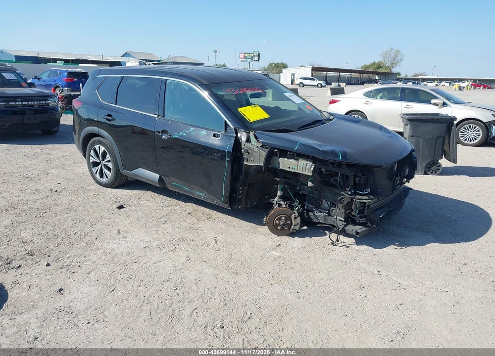 2021 NISSAN ROGUE SV INTELLIGENT AWD VIN: 5N1AT3BB3MC734045