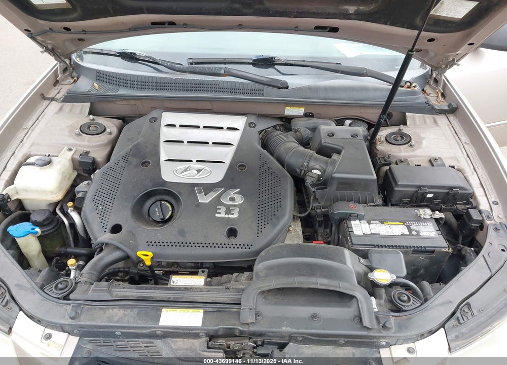2006 HYUNDAI SONATA GLS V6/LX V6 VIN: 5NPEU46F46H133224