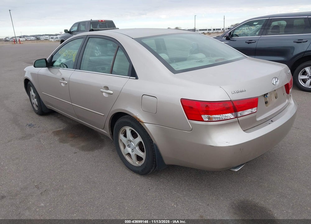 2006 HYUNDAI SONATA GLS V6/LX V6 VIN: 5NPEU46F46H133224