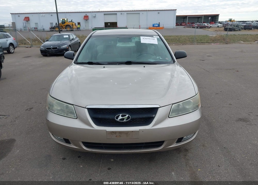 2006 HYUNDAI SONATA GLS V6/LX V6 VIN: 5NPEU46F46H133224