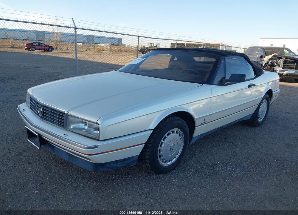 1988 CADILLAC ALLANTE VIN: 1G6VR3173JU100664