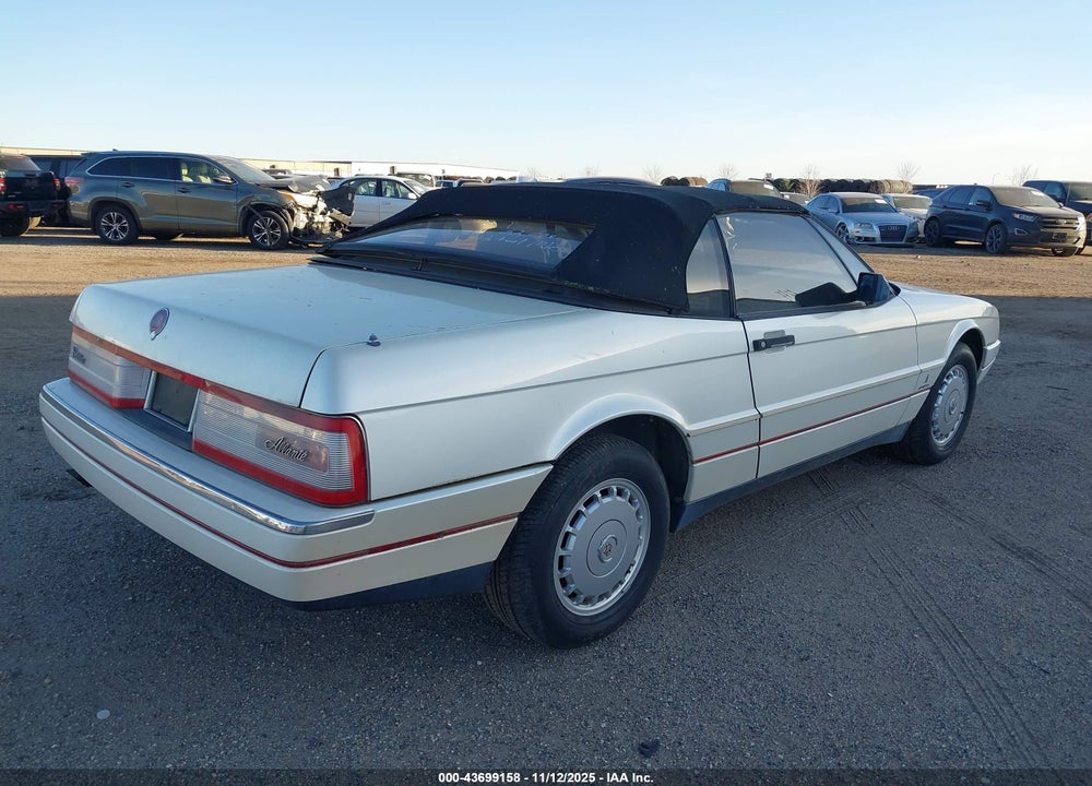 1988 CADILLAC ALLANTE VIN: 1G6VR3173JU100664