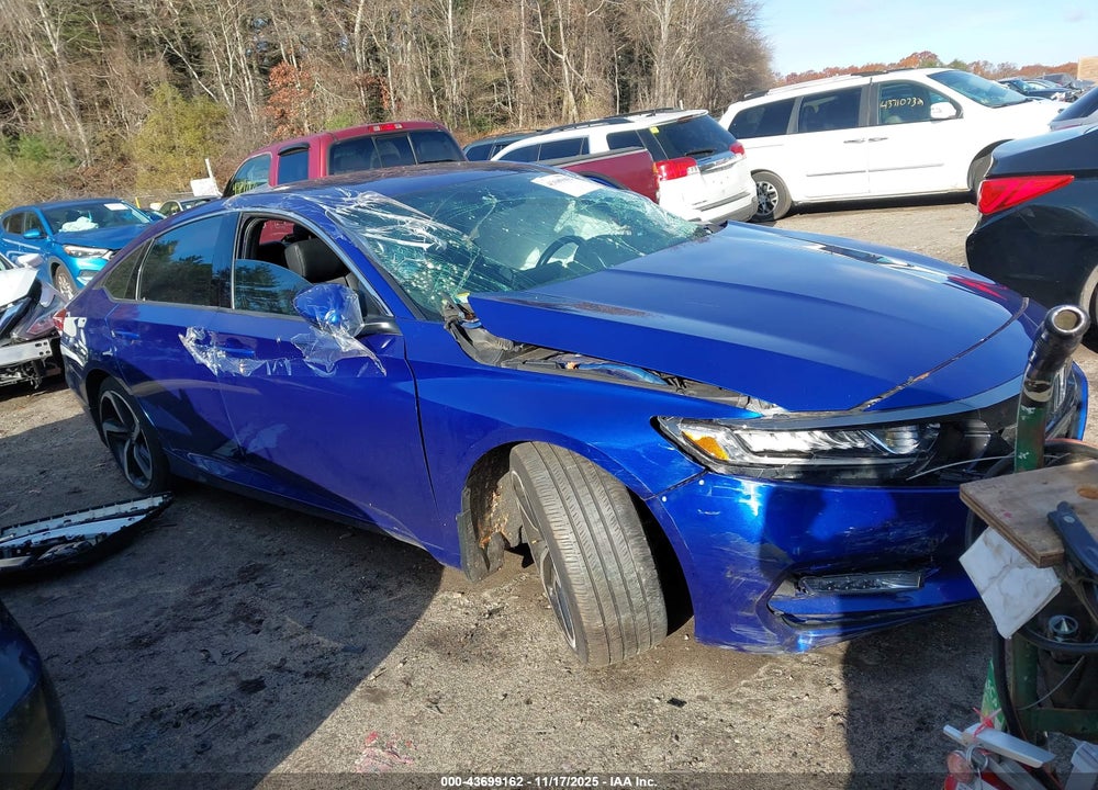 2018 HONDA ACCORD SPORT VIN: 1HGCV1F32JA220291