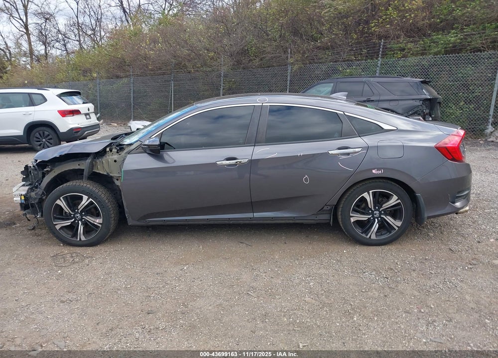 2017 HONDA CIVIC TOURING VIN: 2HGFC1F97HH654564