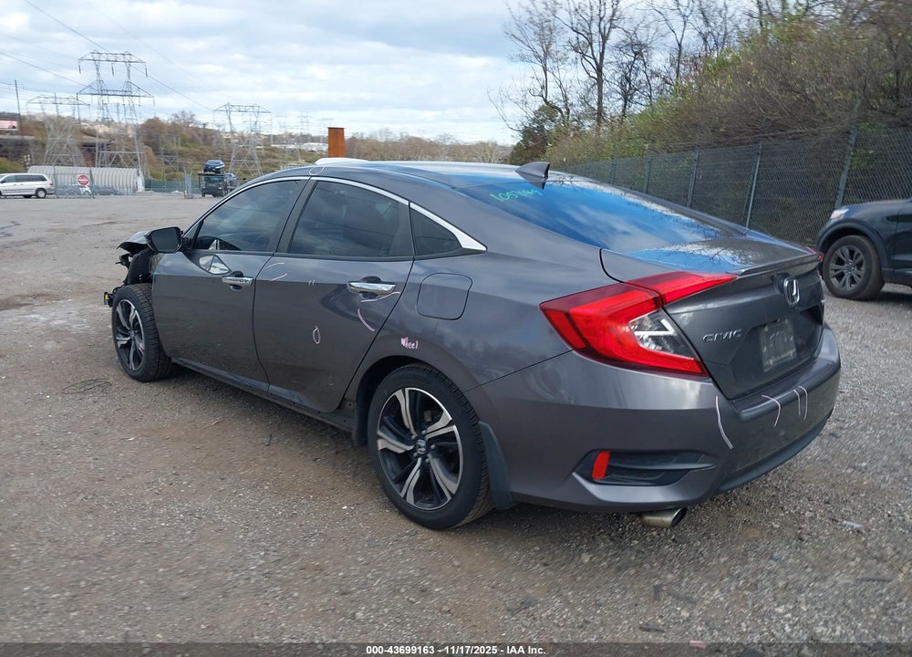 2017 HONDA CIVIC TOURING VIN: 2HGFC1F97HH654564