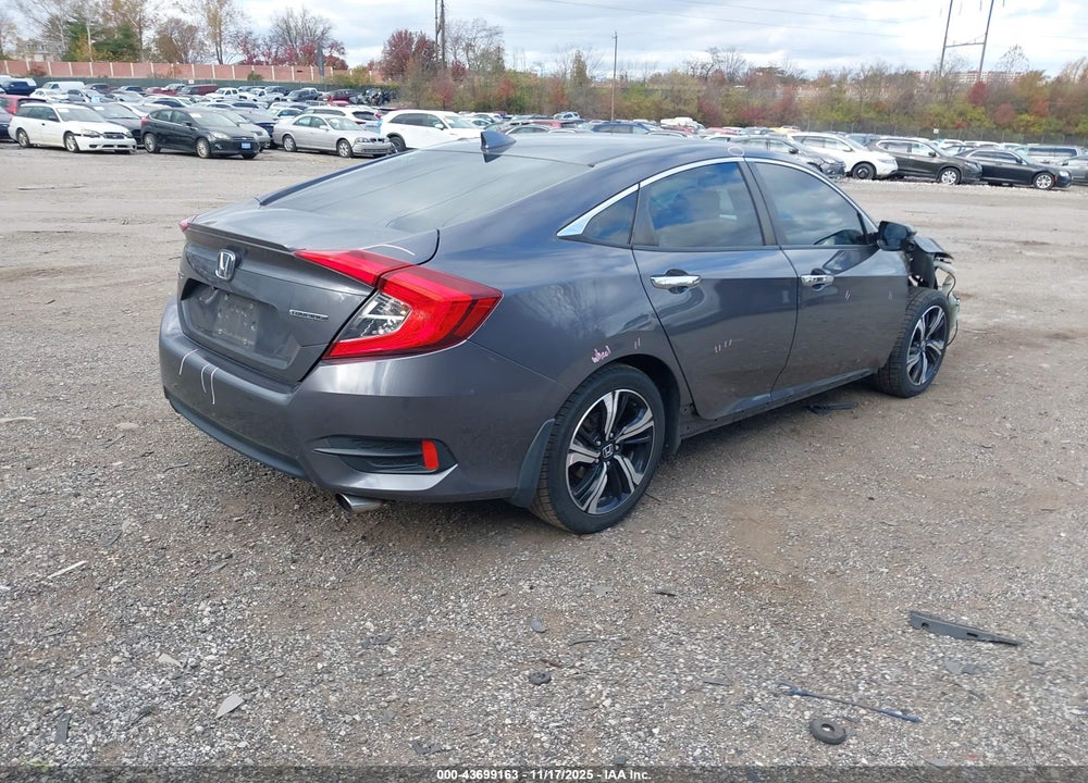 2017 HONDA CIVIC TOURING VIN: 2HGFC1F97HH654564