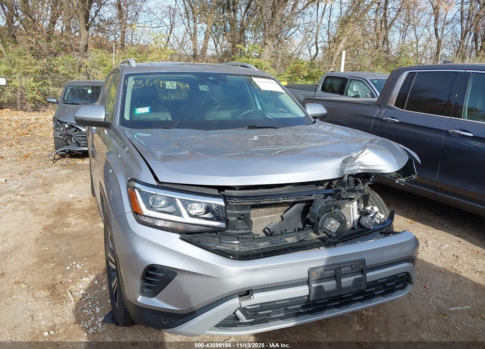 2021 VOLKSWAGEN ATLAS 3.6L V6 SEL PREMIUM VIN: 1V2TR2CA5MC536156