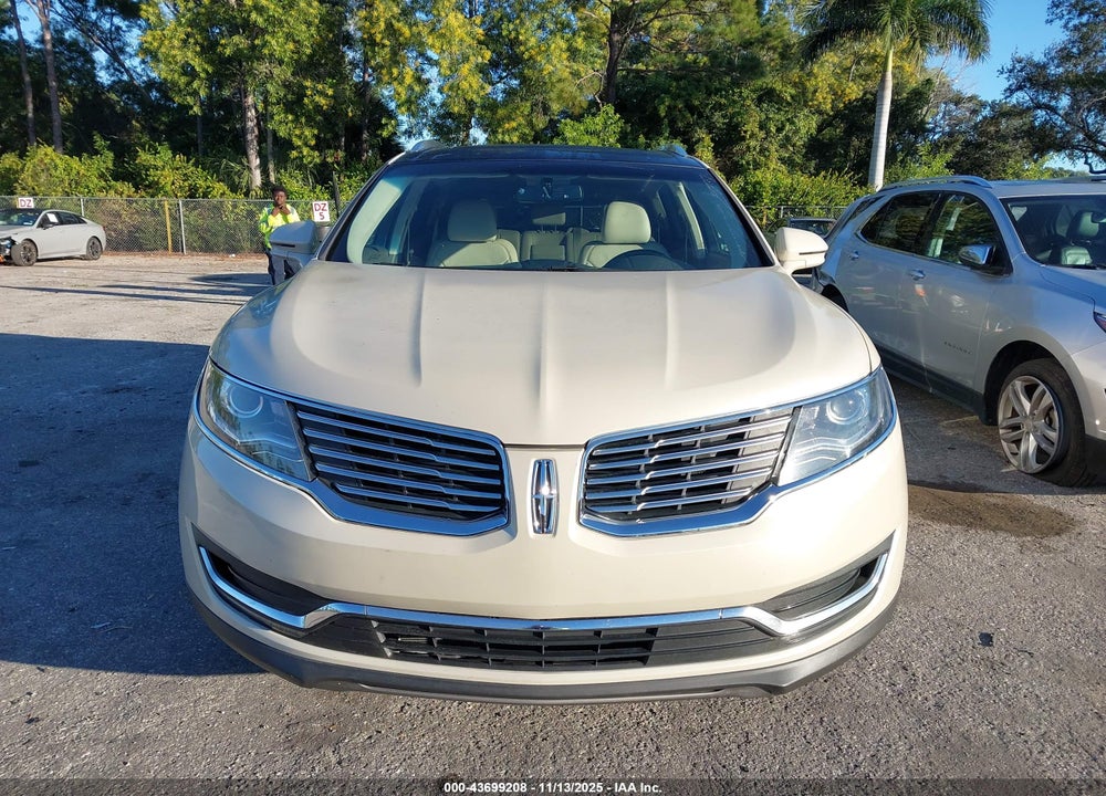 2016 LINCOLN MKX RESERVE VIN: 2LMTJ6LR1GBL62743