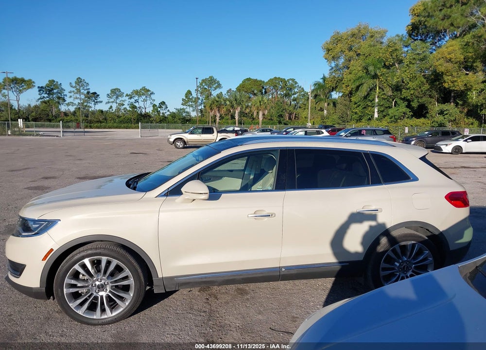 2016 LINCOLN MKX RESERVE VIN: 2LMTJ6LR1GBL62743