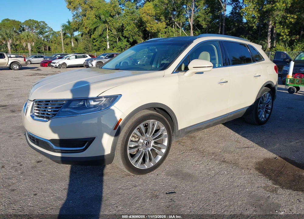 2016 LINCOLN MKX RESERVE VIN: 2LMTJ6LR1GBL62743