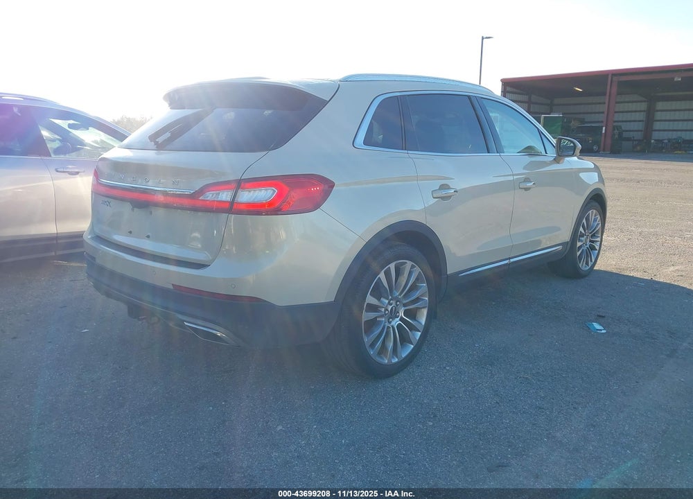 2016 LINCOLN MKX RESERVE VIN: 2LMTJ6LR1GBL62743