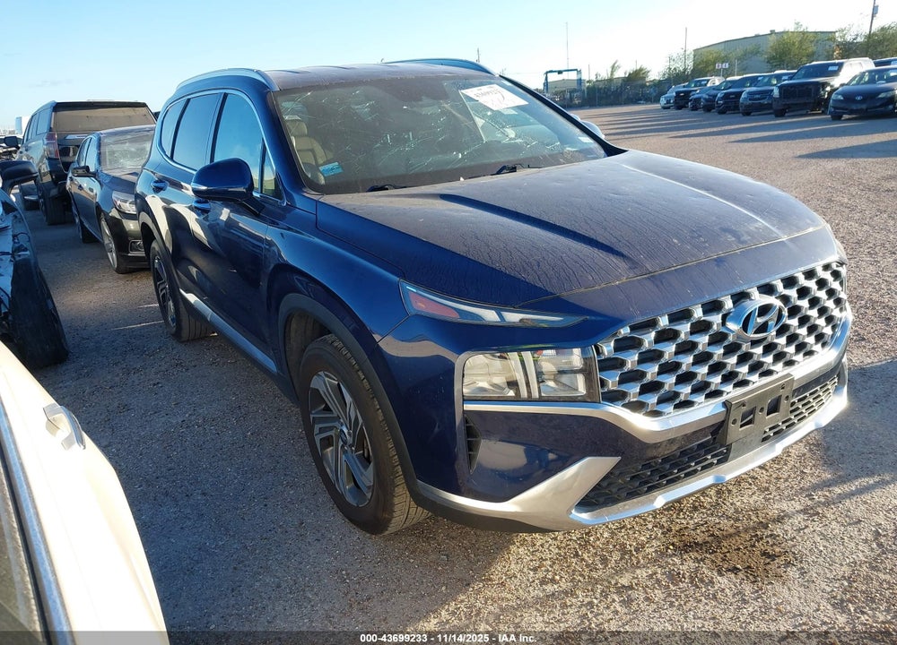 2021 HYUNDAI SANTA FE SEL VIN: 5NMS64AJ5MH301276