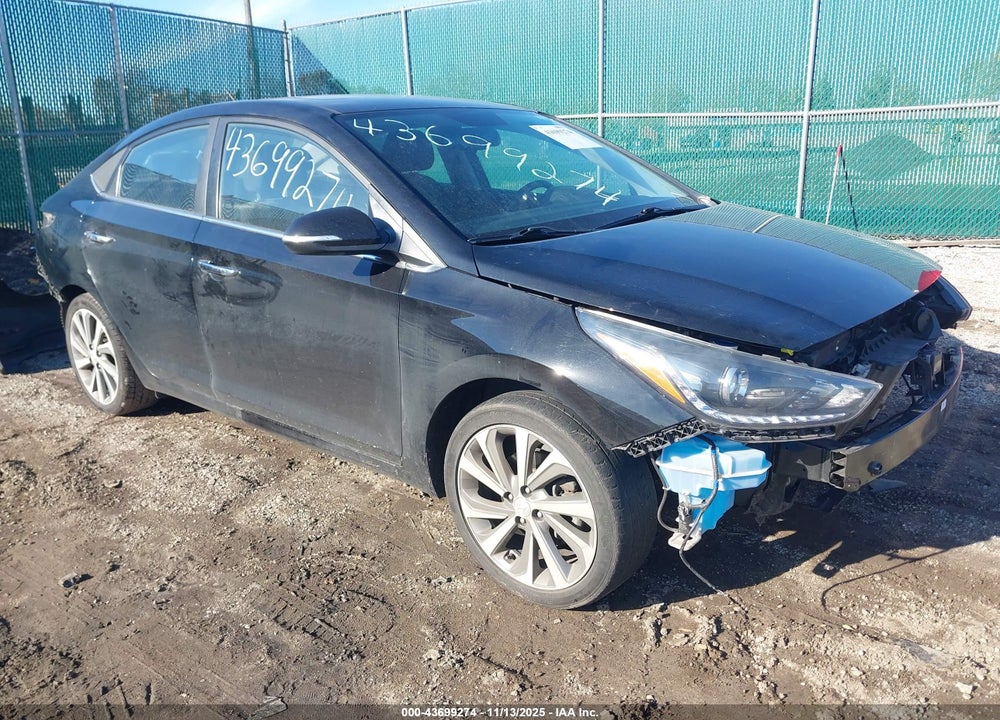 2019 HYUNDAI ACCENT LIMITED VIN: 3KPC34A37KE052479
