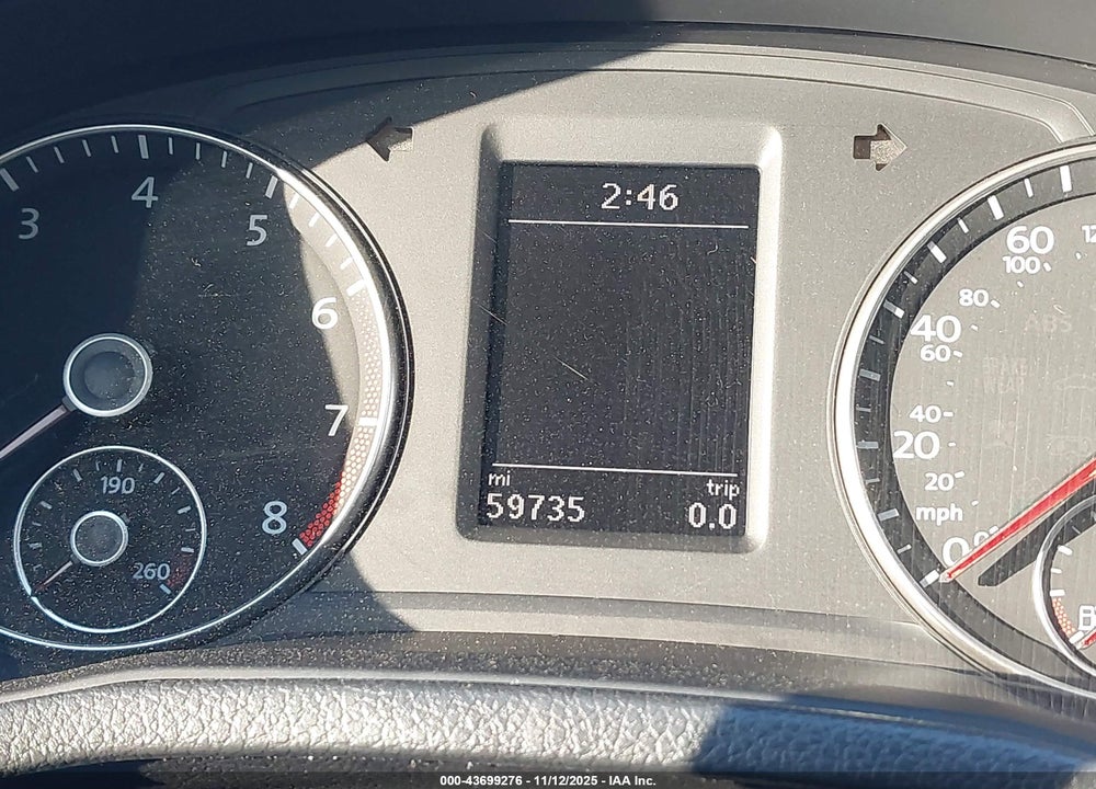 2014 VOLKSWAGEN PASSAT VIN: 1VWBT7A32EC077182