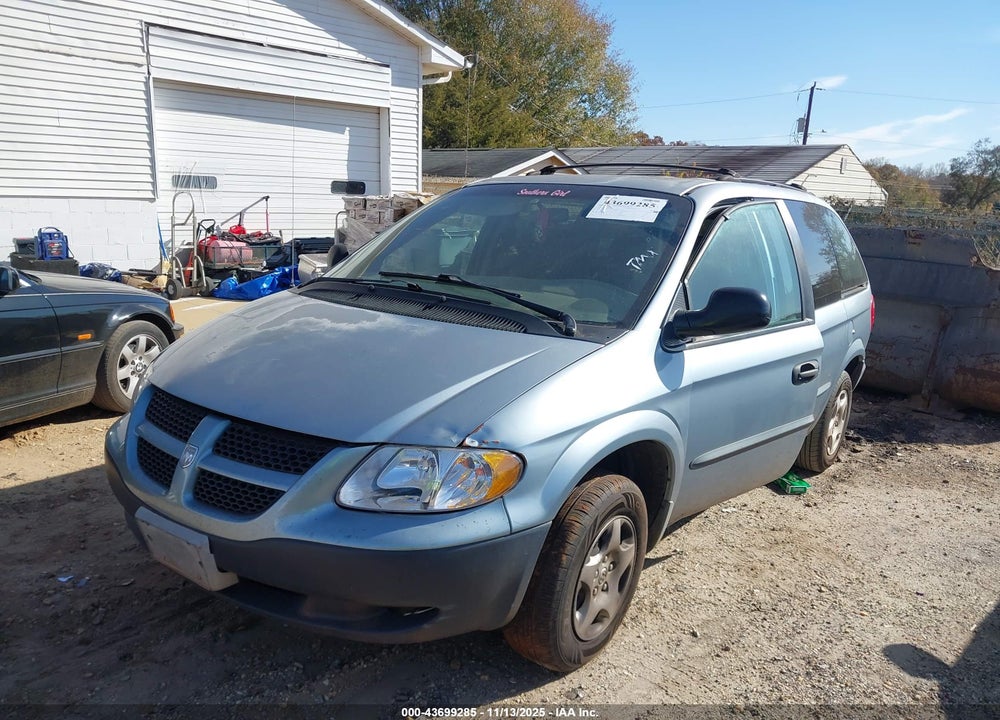 2003 DODGE CARAVAN SE VIN: 1D4GP25363B143328