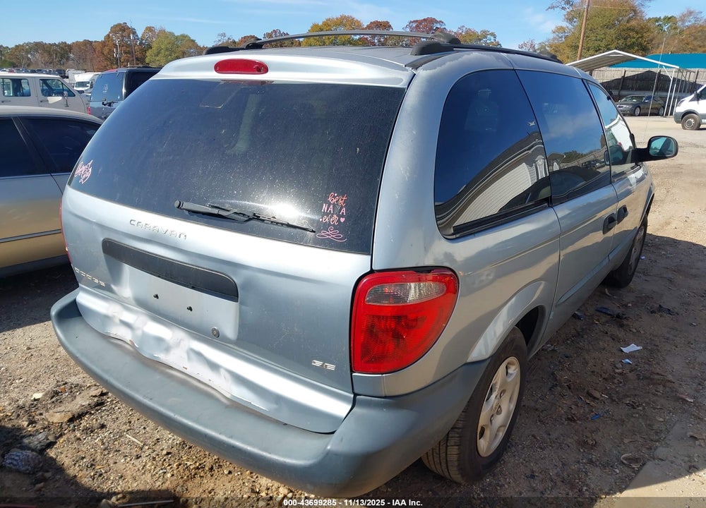 2003 DODGE CARAVAN SE VIN: 1D4GP25363B143328