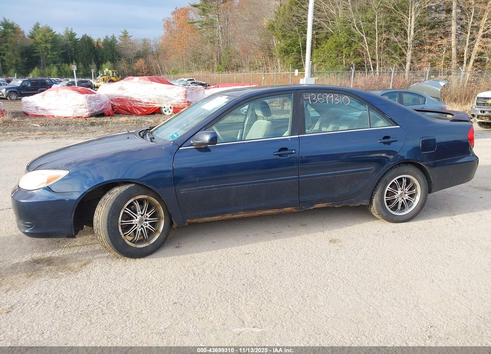 2003 TOYOTA CAMRY LE VIN: 4T1BE32K63U247154