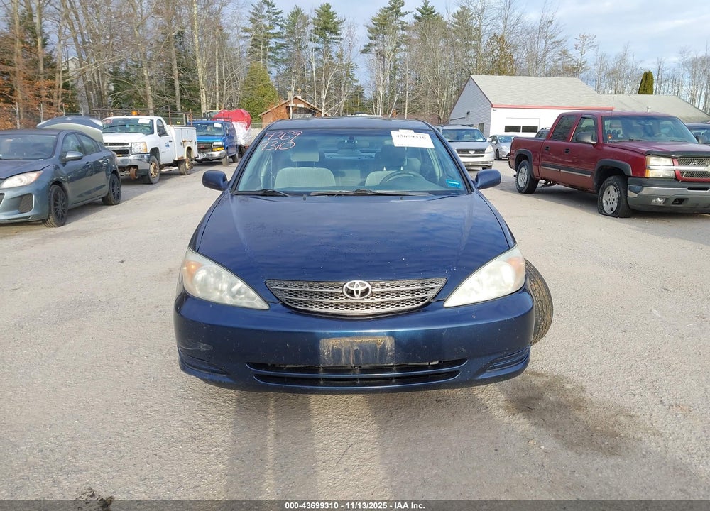 2003 TOYOTA CAMRY LE VIN: 4T1BE32K63U247154